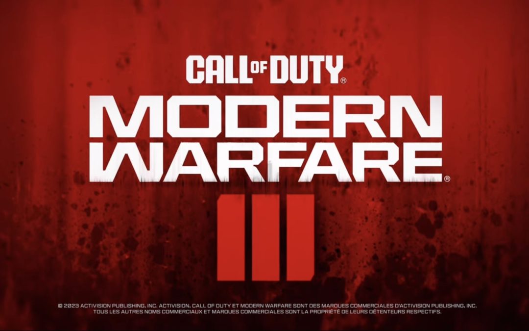 Activision dévoile enfin Call of Duty Modern Warfare 3 !