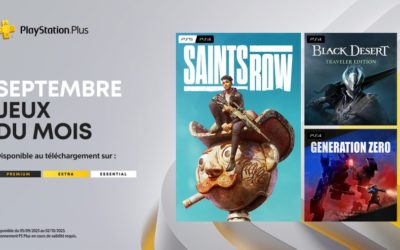 Sony dévoile les jeux PS Plus Essential de septembre 2023