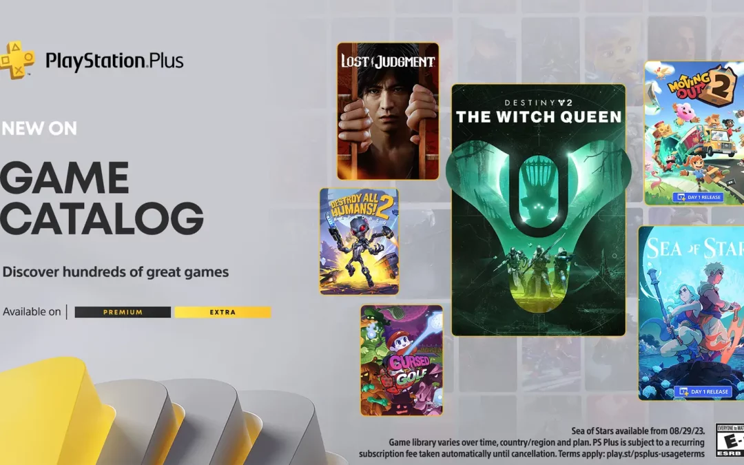 Les jeux PS Plus Extra et Premium du mois d’août dévoilés !