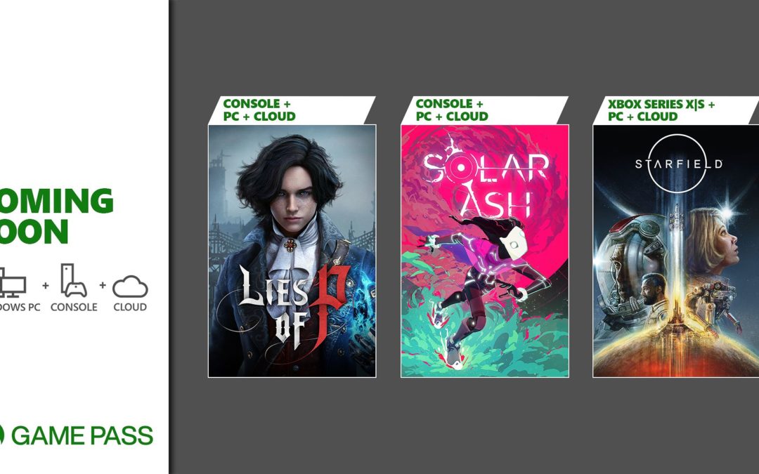Première vague des jeux Xbox Game Pass du mois de Septembre 2023 !