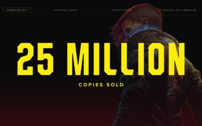 Cyberpunk 2077 : 25 millions de ventes et un projet de live-action