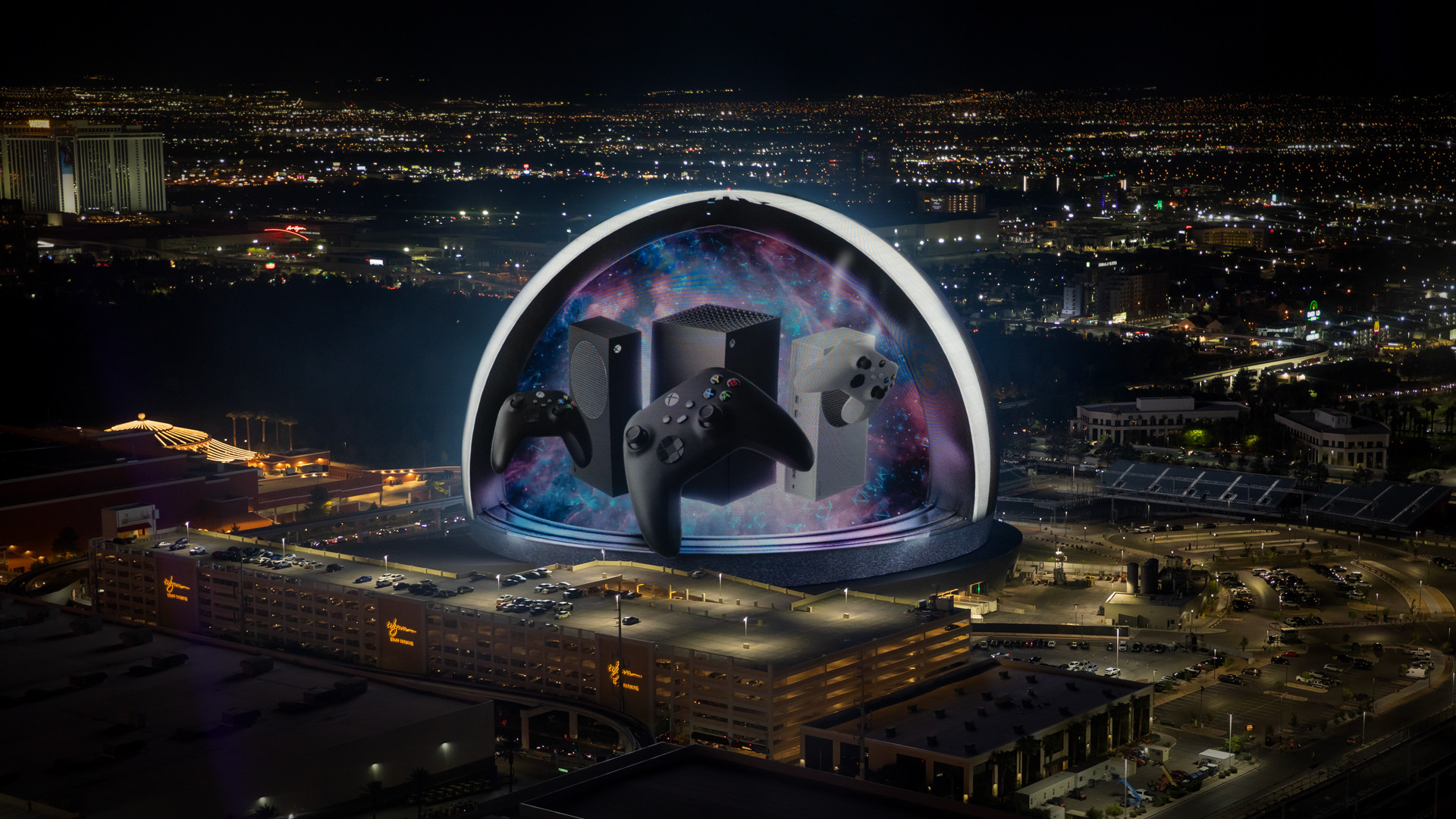 Las Vegas Sphère x Microsoft Xbox