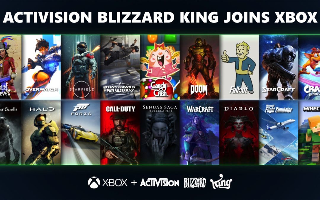 Microsoft conclut ENFIN l’acquisition d’Activision-Blizzard-King