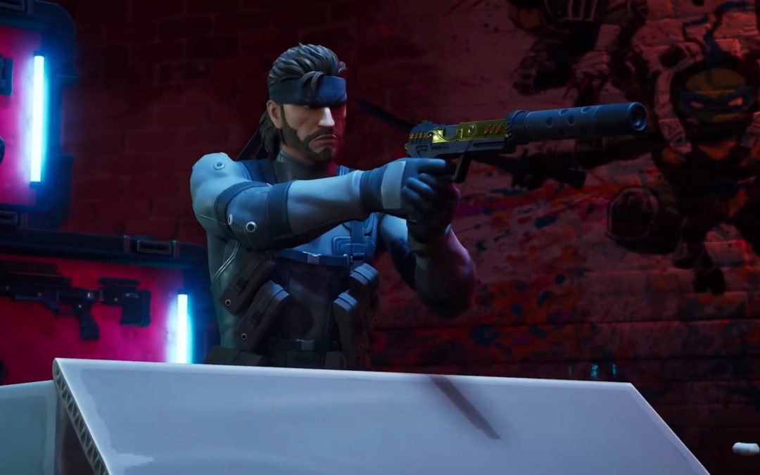 Solid Snake débarque dans Fortnite !